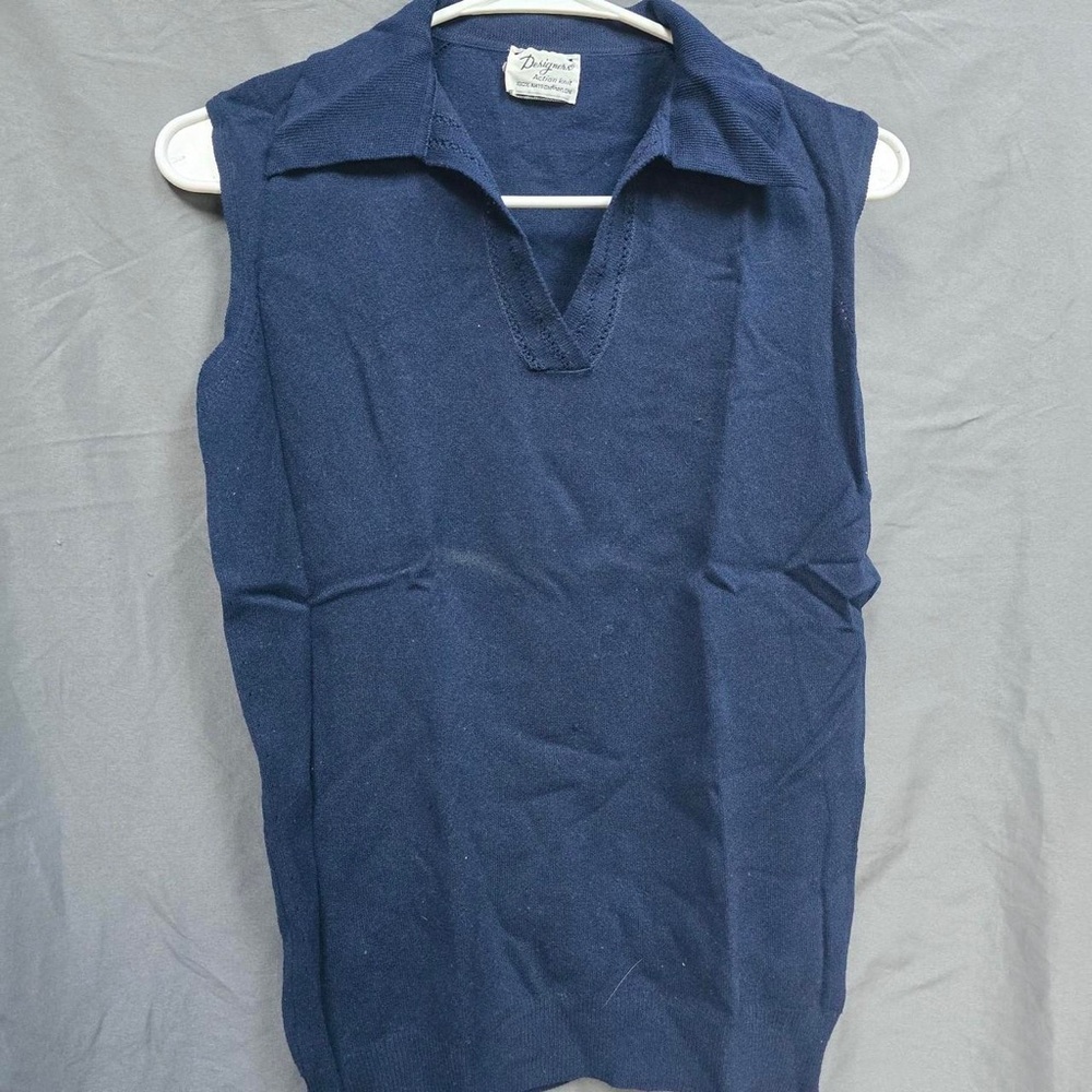 Designers Originals Navy Crop Top